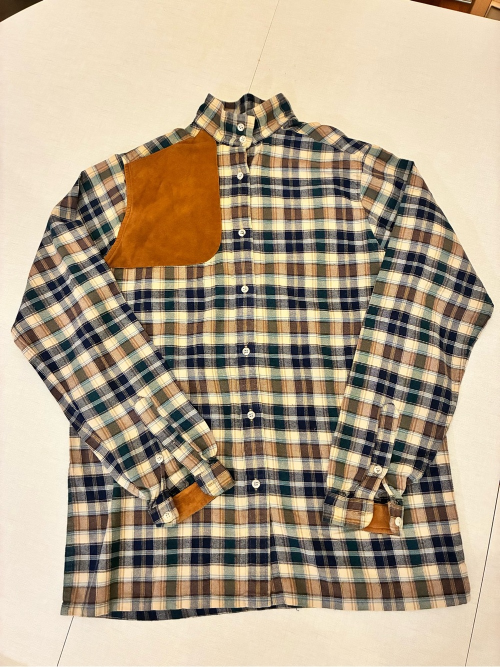 Vintage 1980s Abercrombie & Fitch Plaid Button-Down Shirt